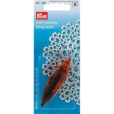 Image of Prym Turtle (65mm) Tatting Shuttle 1 Piece