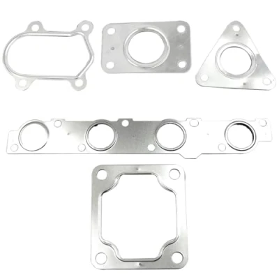Image of ROBUST 5 Pcs Exhaust Manifold Gasket Set 2.4 2.2 2.0 for Citroen Jumper Fiat Ducato Ford Ranger Transit Peugeot Boxer 1360589 2C1Q 9448 AB 2C1Q9448AB AA
