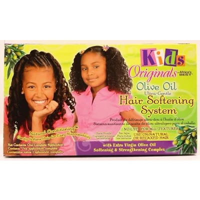 Image of Africa&#039;s Best Kids Organics Olive Oil Gentle Hair Softening System