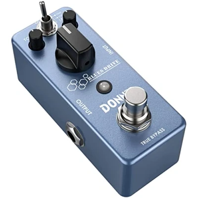 Image of Donner Overdrive Guitar Pedal, 2 Modes Tube Screamer Blues Drive Vintage Effect True Bypass