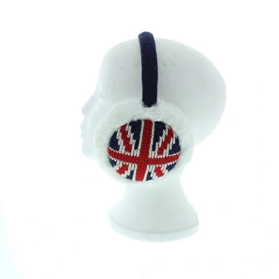 Image of Zac&#039;s Alter Ego Warm Thick Union Jack Ear Muffs