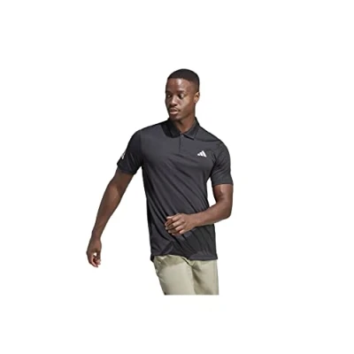 Image of adidas Performance CLUB Polo shirt, Men&#039;s, Size: Small, Black