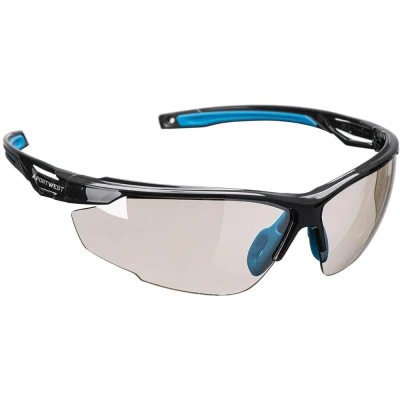 Image of Portwest Anthracite KN Safety Glasses Mirror