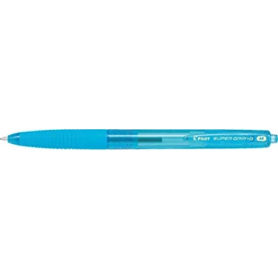 Image of Pilot Super Grip G Retractable Ballpoint Pen 1.0mm Tip Light Blue Ink (Each)