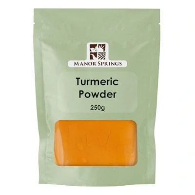 Image of Turmeric Powder 250g, 5 6% Curcumin, Double Strength Turmeric, Anti Inflammatory, by Manor Springs