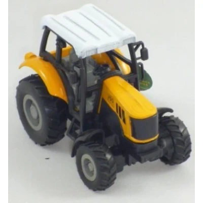 Image of Yellow Die Cast Pull Back Tractor Not Suitable For Children Under 3 Years (HL174)