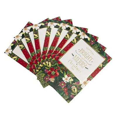 Image of Hallmark 25499994 Charity Christmas Card Pack &quot;Warmest Thoughts&quot; 8 Cards, 1 Design