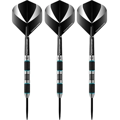 Image of DESIGNA DARTS Corner Marine Steel Tip Dart Set 80% Tungsten Barrel Personalised, M1, 24g (D0671 PERS)