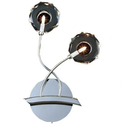 Image of Izona Wall Lamp 2 Light G4 Polished Chrome, NOT LED/CFL Compatible