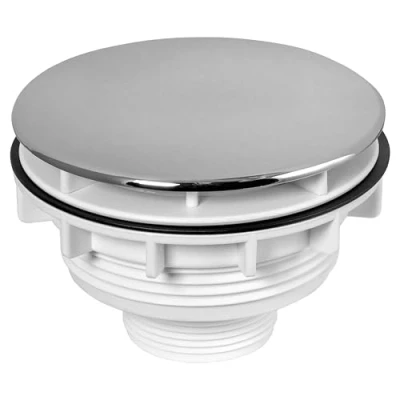 Image of McAlpine 1�&quot; Plain White Flange High Flow Shower Waste SWHF5 CP