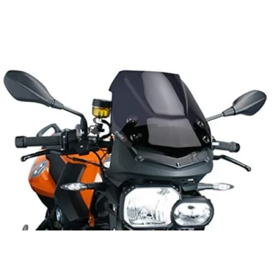 Image of Puig 5051F Windshield Naked New Generation Sport, Dark Smoke
