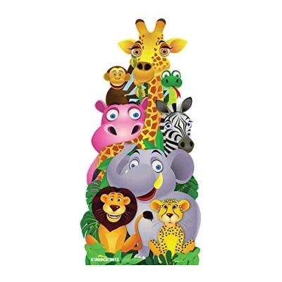 Image of Star Cutouts Ltd Jungle Pile Up Cut Out