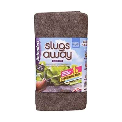 Image of Defenders Slugs Away Wool Mat Small 80x60 cm, Protect Your Garden and Plants From Snails, Poison Free Control