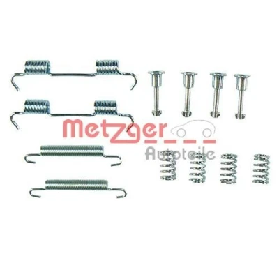 Image of 34410004879, 34410148321, 34410410823 Accessory Kit, parking brake shoes METZGER 105 0801 BMW: 3 Saloon, Coupe, Touring