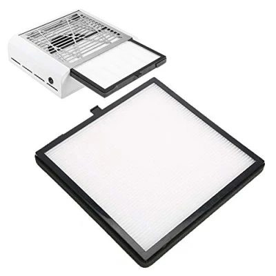 Image of Nail Art Suction,Nail Vacuum Cleaner Manicure Dust Collector Filter Screen Machine Accessories Practical Salon Cleaning Equipment.