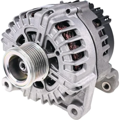 Image of 12317803724, 12317808074, 7803724, 7808074 Generator VALEO NEW ORIGINAL PART 439668 14V 180A B+ L 95 55mm BMW: 5 Saloon, X5, GT