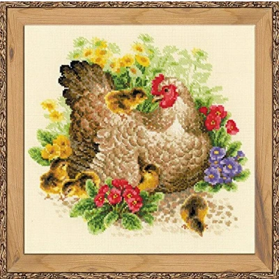 Image of RIOLIS Cross Stitch Kit 1480 Hen