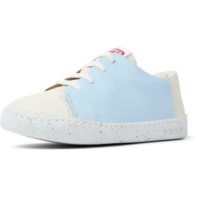 Image of Camper PEU Touring Trainers for kids, Size: 11K, Weiß/braun Leather