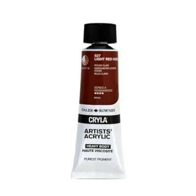 Image of Daler Rowney Cryla Acrylic 75 ml Light Red Oxide, Professional Artists