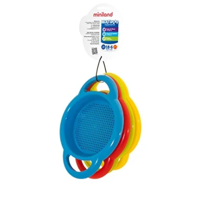 Image of Miniland Miniland29040 Special Sieve Set (4 Piece), Multi Color