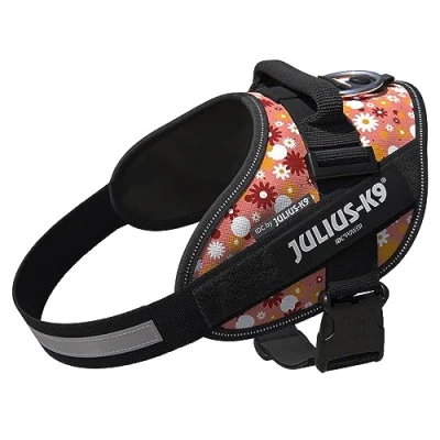 Image of IDC Powerharness, Size: XL/2, Pink Flowers