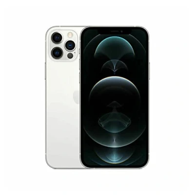 Image of Apple iPhone 12 Pro, 128GB, Silver (Renewed)