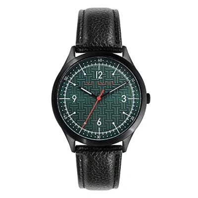 Image of Ted Baker Manhatt Men&#039;s 40 mm Leather Strap Watch BKPMHS115