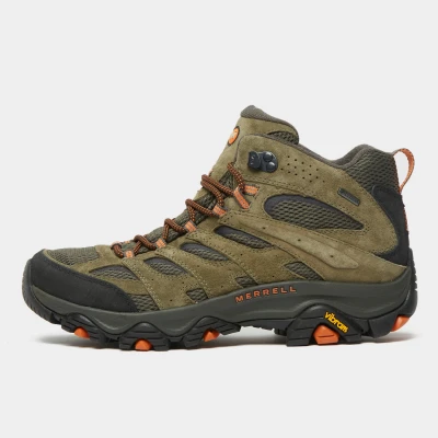 Image of Merrell MOAB 3 MID GTX Hiking shoes, Men&#039;s, Size: 8, Olive Leather and textile