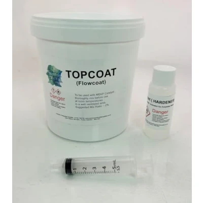 Image of Swindon Composite Supplies Gelcoat Reapir Topcoat,Flowcoat, Flo Coat, Top Coat Lloyds Approved Marine Craft (500g Pack)
