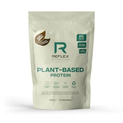Image of Reflex Nutrition Plant Based Vegan Protein with B12 Great Taste New 2020 (Cacoa &amp; Caramel) (600g)