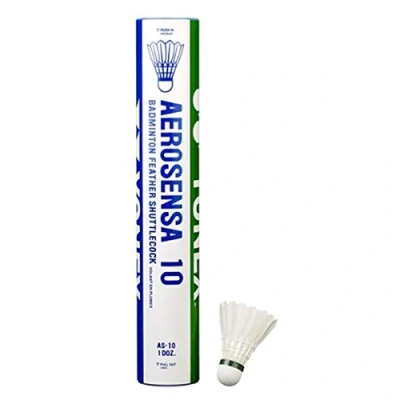Image of ND Sports Yonex Aerosensa 10 Shuttlecocks White, 12 Pack, one, K REY YX010