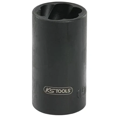 Image of KS Tools 913.1253 Spiral profile impact socket, 1/2&quot;, 23mm