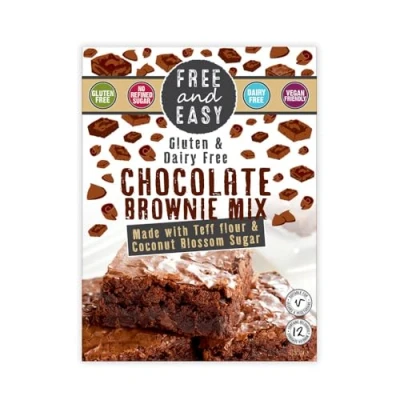 Image of Free &amp; EASY Gluten Dairy Brownie Mix 350g (PACK OF 1)