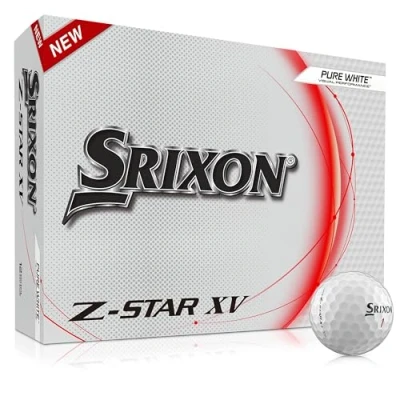 Image of Srixon Z Star XV 8 Dozen Premium Golf Balls Tour Level Performance Urethane 4 pieces Accessories and Gifts