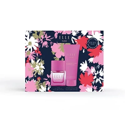 Image of ELLE Fleur Women&#039;s Eau de Parfum and Lotion Gift Set