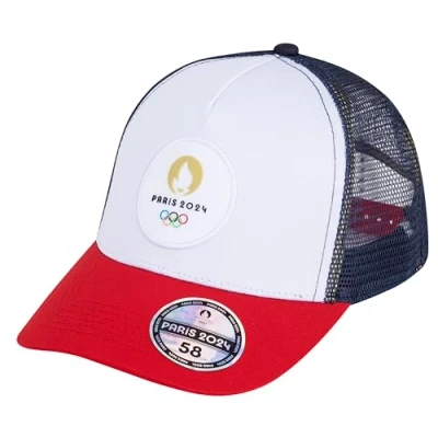 Image of PARIS 2024 JO Official Collection Olympic Games Cap Adjustable Size, Multicolored, One Size