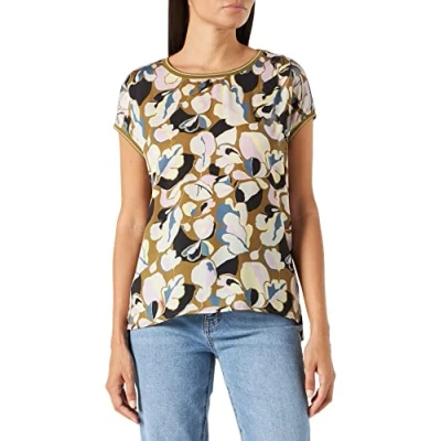 Image of TOM TAILOR Women&#039;s 1031005 T Shirt, 28866 Strong Olive, S