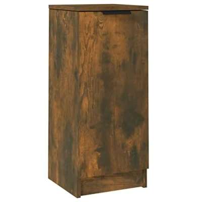 Image of vidaXL Smoked Oak Sideboard Cabinet Versatile and Spacious with Flexible Assembly Moisture resistance Engineered Wood