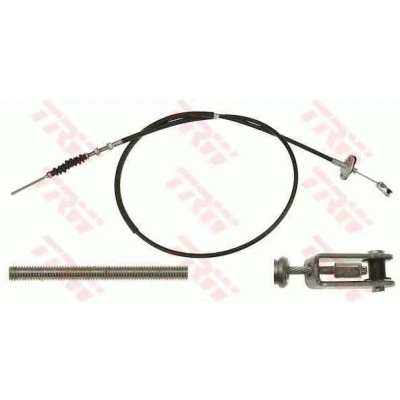 Image of 2371060A10, 2371060A11, 2371060AA0, 2371085C10, 23710A60A10 Clutch Cable TRW GCC1890 SUZUKI: Vitara I Off Road