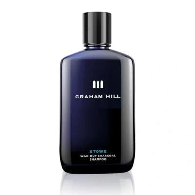 Image of GRAHAM HILL Stowe Wax Out Charcoal Shampoo for Men Detoxifying Mens (100ml), Ideal Oily Hair with Natural Ingredients, Reduces Dandruff and Promotes Healthy Growth