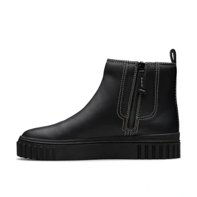 Image of Clarks Mayhill Top women&#039;s Mid Boots in Black