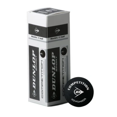 Image of DUNLOP Comp Squash Balls 3 Ball Box