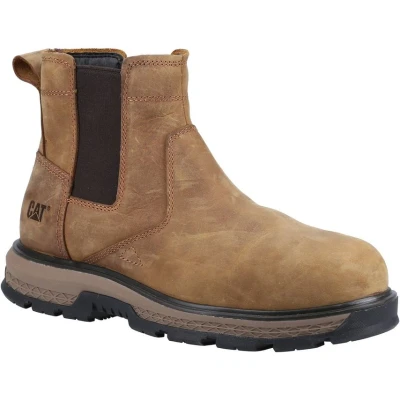 Image of Cat Footwear Men&#039;s Exposition Chelsea Industrial Boot, Pyramid, 12 UK