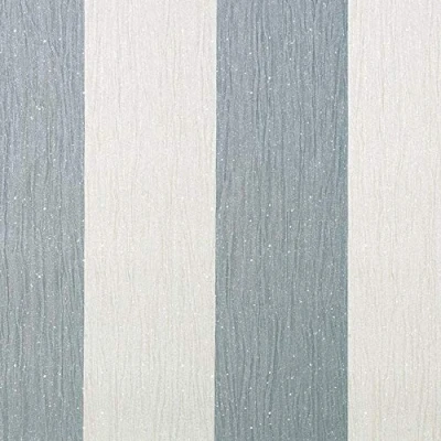 Image of Crystal Stripe Wallpaper Silver Ivory Glitter Sparkle Striped Textured Vinyl from YöL