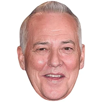 Image of Michael Barrymore (Smile) Celebrity Mask, Flat Card Face, Fancy Dress Mask
