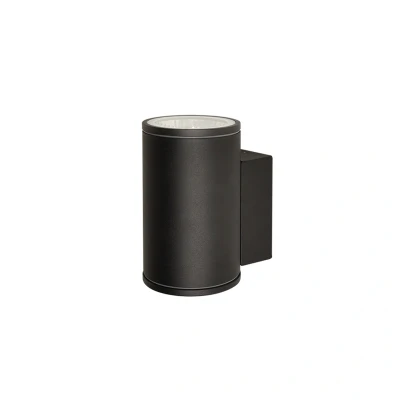 Image of Verta 6W Outdoor IP54 LED Wall Lights Grey 3000K Ovia