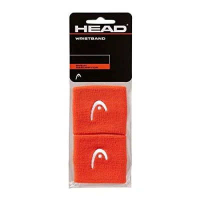 Image of HEAD Unisex Adult&#039;s 2,5 Schweißband Sweatband, Orange, standard size