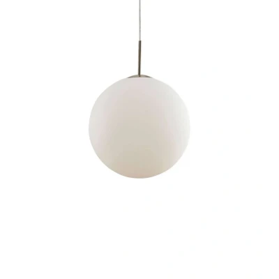 Image of Lindby Rhona Pendant White/Nickel