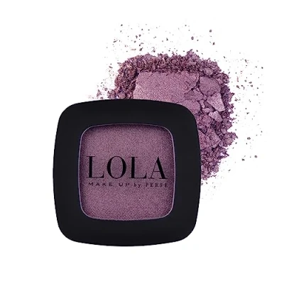 Image of Lola Make Up Mono Eyeshadow, Plum, Satin, Rich Intense Pigmentation, High Coverage, Use Wet &amp; Dry, All Skin Tone, Mineral Oil Free, Vegan Cruelty No. 032