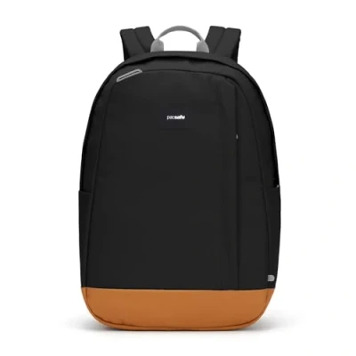 Image of Pacsafe Unisex&#039;s Go 25l Anti Theft Backpack, Jet Black, 25 Litre